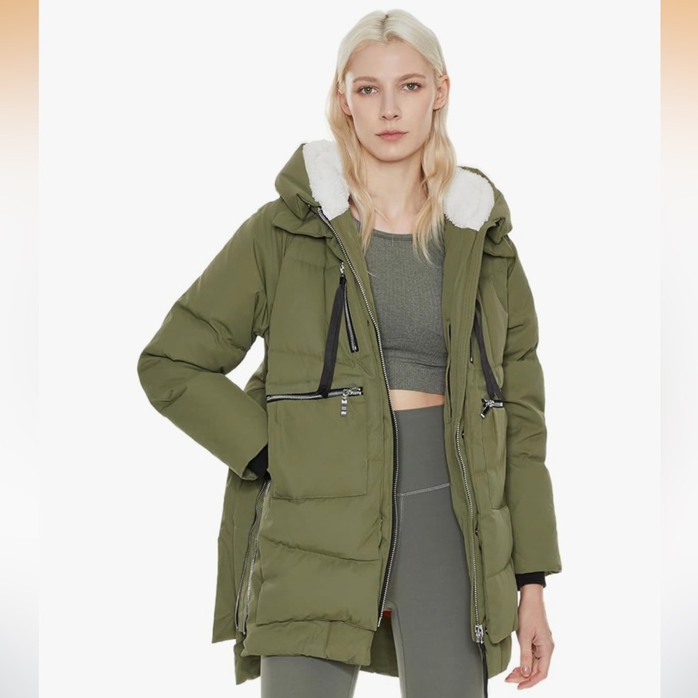 OROLAY Thickened Down Jacket